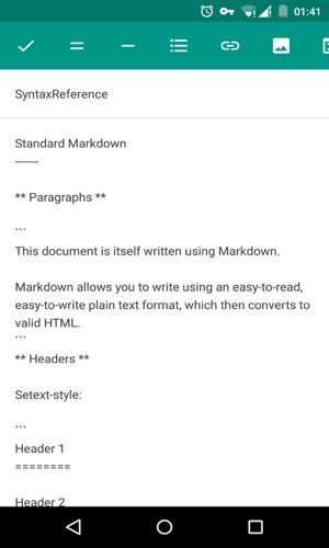 MarkdownX 专为移动端设计的简约高效 Markdown 写作软件