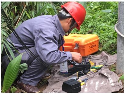 住友电工T-400S熔接机 精密工具助力中国通信网络建设与运维升级